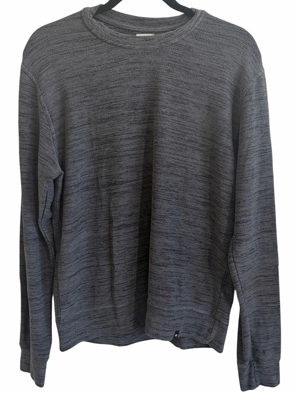 MeUndies Men's Heathered Charcoal Crewneck Sweater